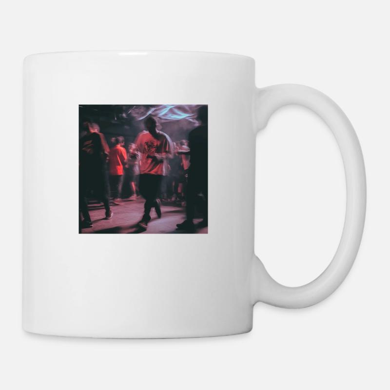 Techno dude - Tasse - Weiß