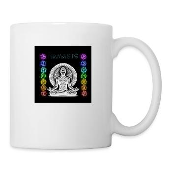 Namastè White - Tasse - Weiß - Rechts