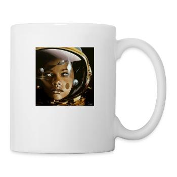Astro Girl - Dreaming Beyond the Stars - Mug - white - Right
