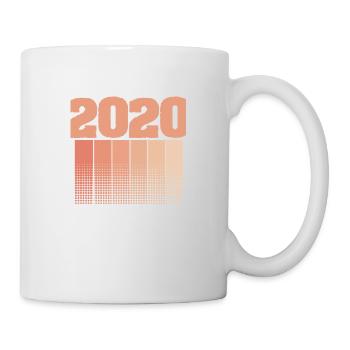 Né en 2020 - Mug blanc - blanc - Droite