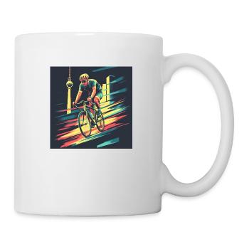 Bike - Tasse - Weiß - Rechts