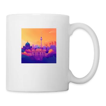 Berlin - Tasse - Weiß - Rechts