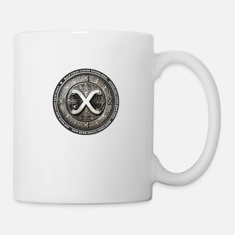 x coin - Tasse - Weiß