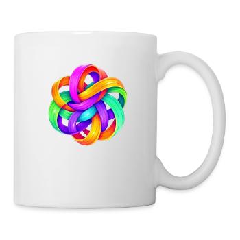 Kunst - Tasse - Weiß - Rechts