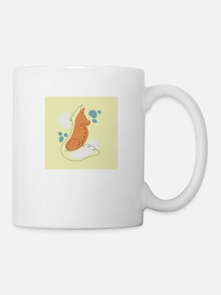 Renard - Mug blanc - blanc