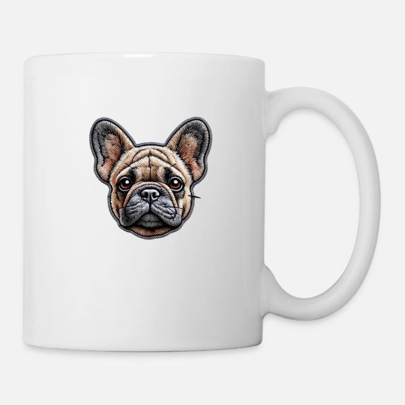 Bouledogue français – Joueur et plein de charme - Mug blanc - blanc
