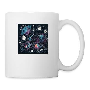 Geometric Shapes of the Universe - Mug - white - Right