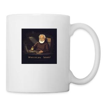 Bitcoin Satoshi - Tasse - Weiß - Rechts