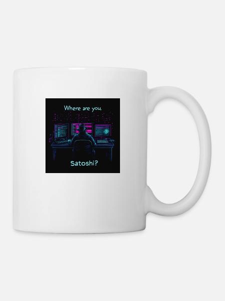 Bitcoin - Tasse - Weiß