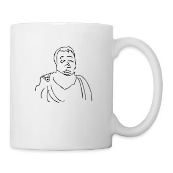 gaius quintus catull rom dichter verona latein - Tasse - Weiß - Rechts