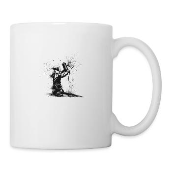 Kunst - Tasse - Weiß - Rechts