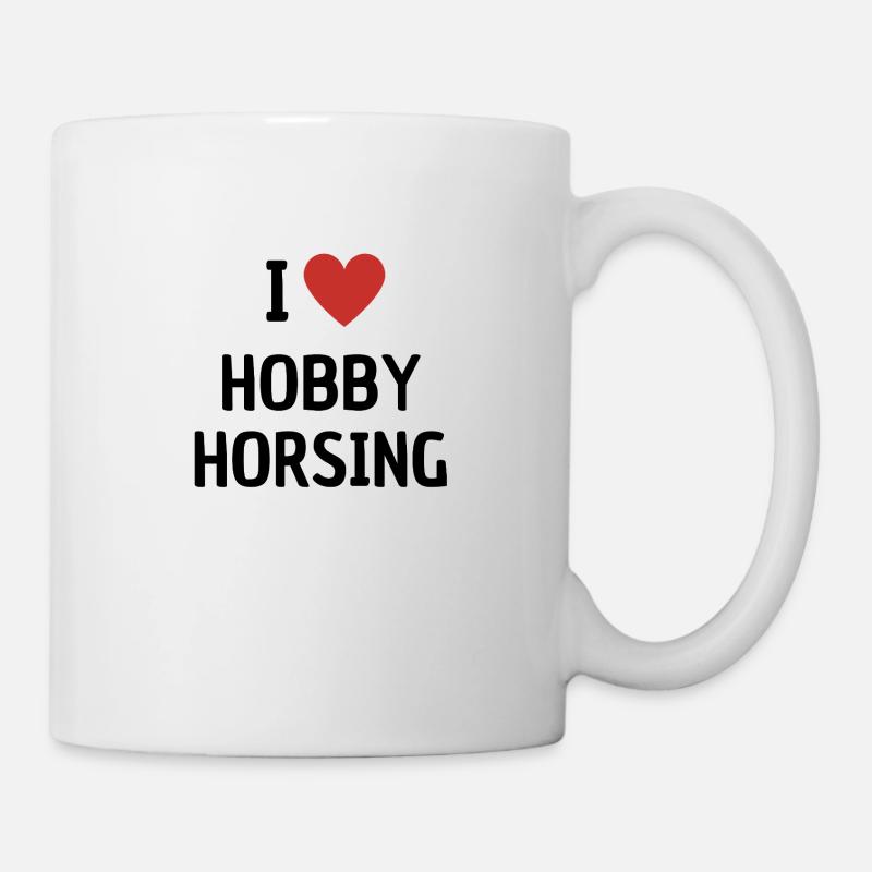 J’adore l’équitation de loisir ! - Mug blanc - blanc