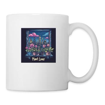 Plant lover NYC - Tasse - Weiß - Rechts