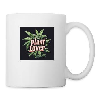 Amateur de canabis - Mug blanc - blanc - Droite