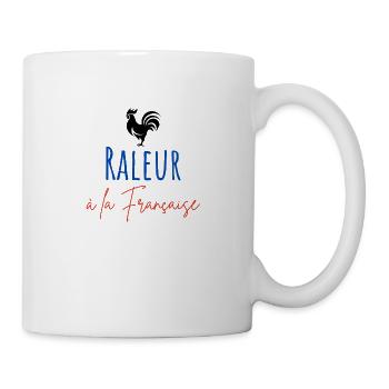 Raleur à la Française - Mug blanc - blanc - Droite