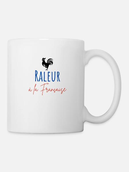 Raleur à la Française - Mug blanc - blanc
