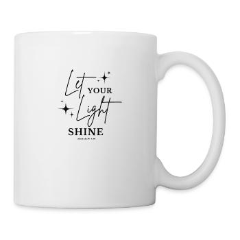 Let your light shine - Mug - white - Right