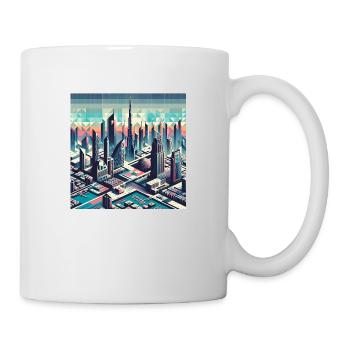 Geometric Dubai Image - Mug - white - Right