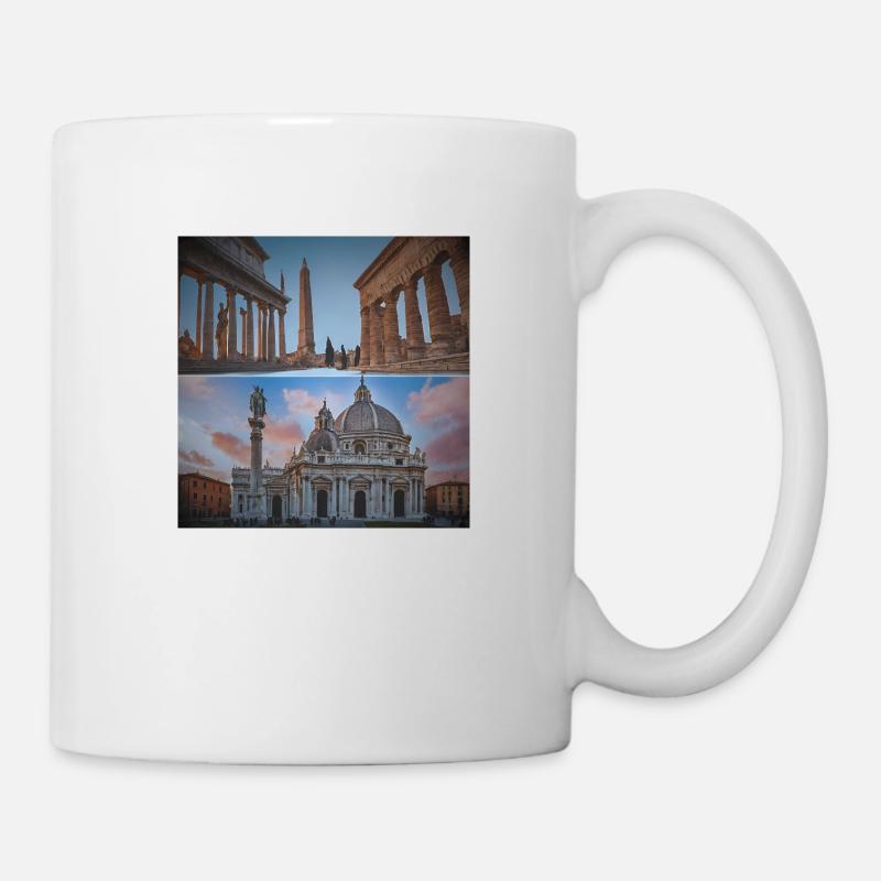 Italian cities - Mug - white