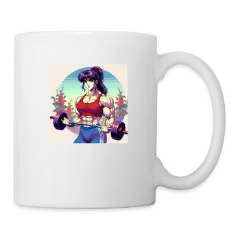 RetroFit – Die 90er Power-Women - Tasse - Weiß - Rechts
