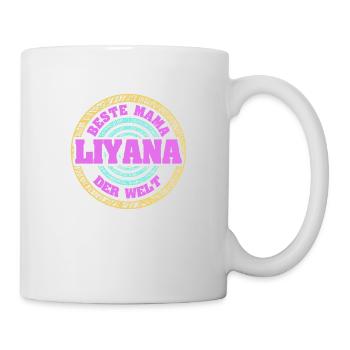Liyana as a mother - Mug - white - Right