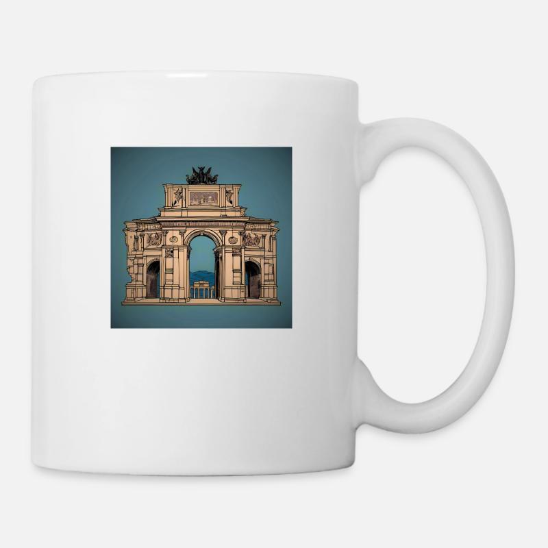 Italian cities - Mug - white