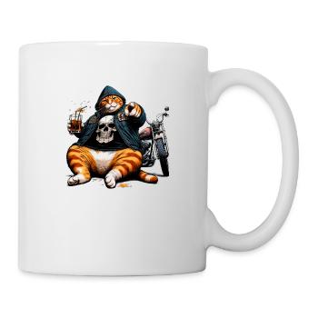 Motorrad,motorcycle,dirkbike motocross - Tasse - Weiß - Rechts