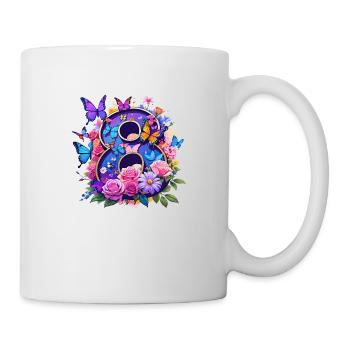 Women's Day 8 March Together for Strength & Freedom - Mug - white - Right
