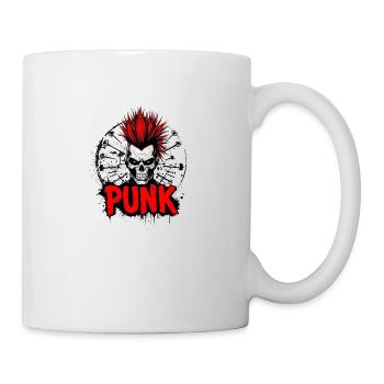 Punk - Tasse - Weiß - Rechts