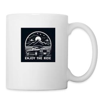 Enjoy driving - Mug - white - Right
