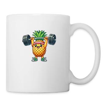 Strong Pineapple - Fitness Edition - Mug - white - Right