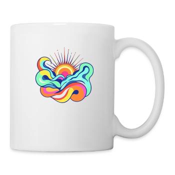 Sonne - Tasse - Weiß - Rechts