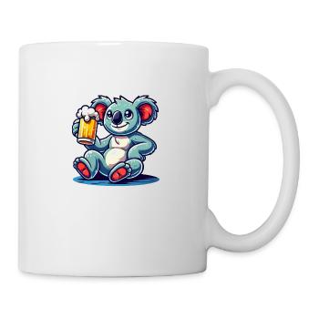 Koala Bear Beer Comic - Mug - white - Right