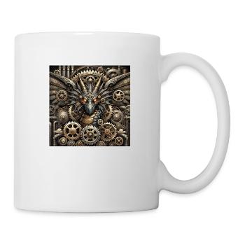 Steampunk Dragon Lord - Mug - white - Right