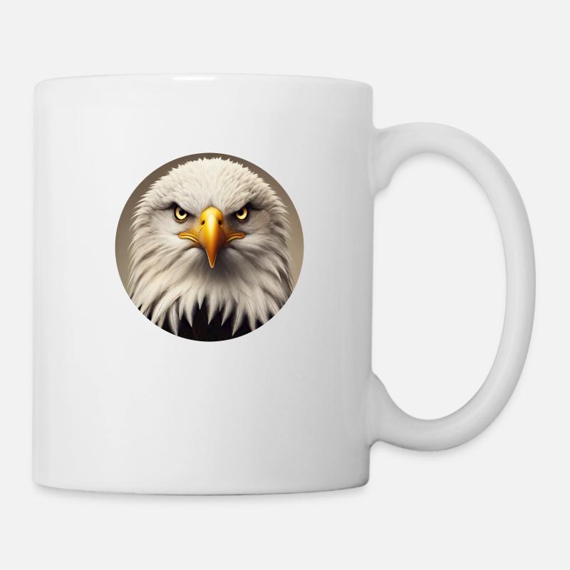 Weißkopfseeadler - Tasse - Weiß