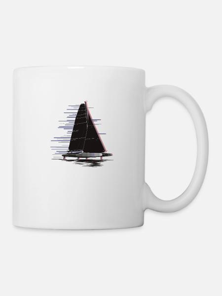 Schleier - Tasse - Weiß