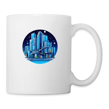 City Night Sky - Mug - white - Right