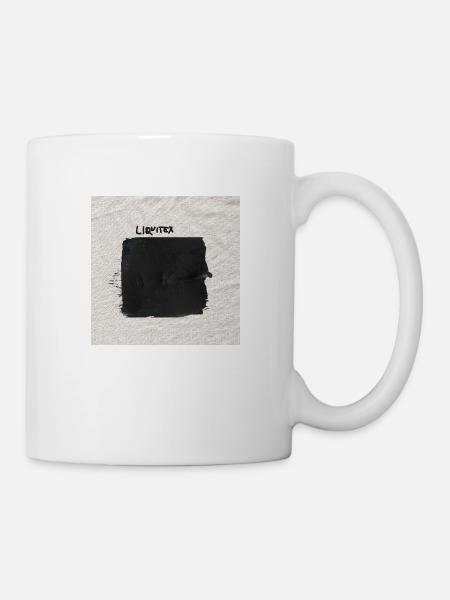Der Liquitex-Druck von Byella - Tasse - Weiß