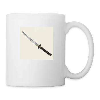 Samurai-Schwert: Ein Meisterwerk der Schmiedekunst - Tasse - Weiß - Rechts