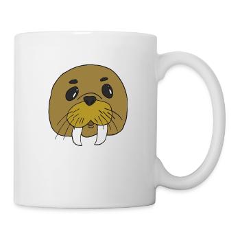 Morse lusti - Mug blanc - blanc - Droite