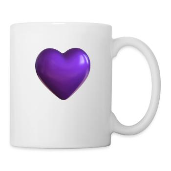 Purple Heart - Mug - white - Right