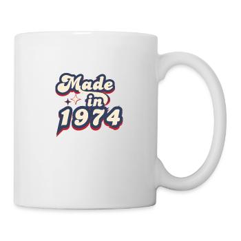 Made in 1974 Retro - Mug - white - Right