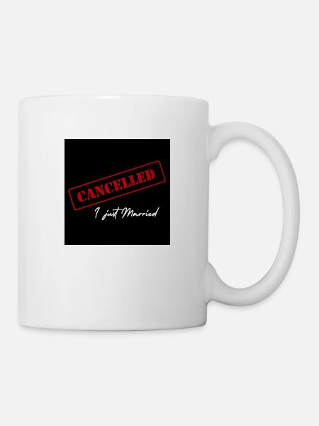 I married - Tasse - Weiß