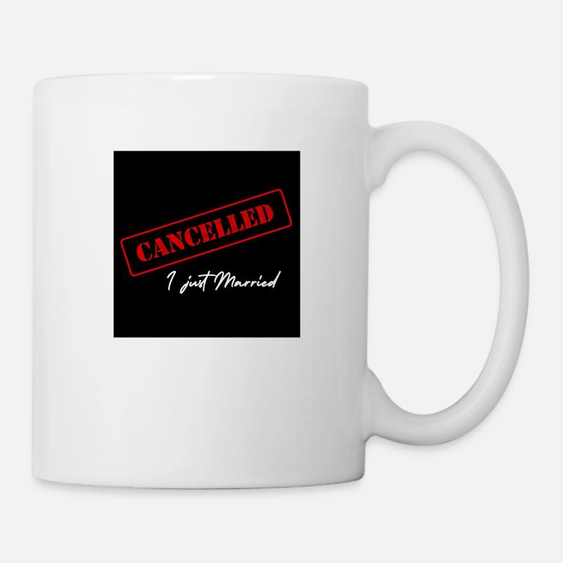 Je me suis marié - Mug blanc - blanc