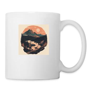 Landscape - Tasse - Weiß - Rechts
