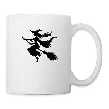 sorcière - Mug blanc - blanc - Droite
