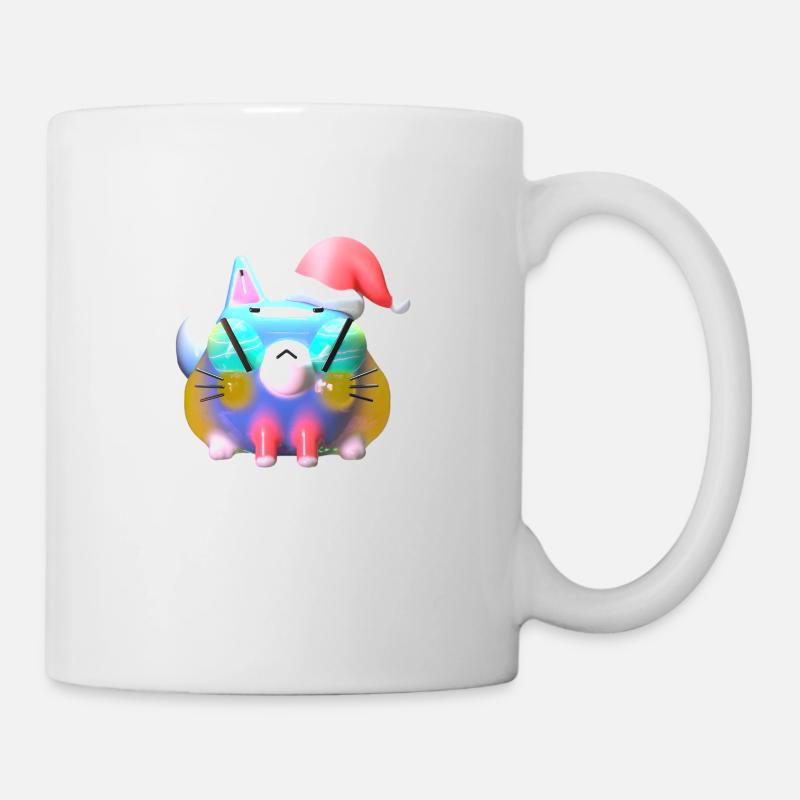 Miaou Noël ! - Mug blanc - blanc