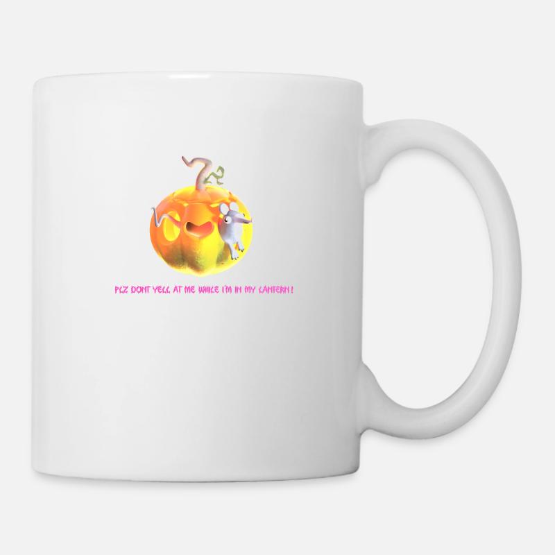 Ne me criez pas dessus pendant que je suis dans ma lanterne ! - Mug blanc - blanc