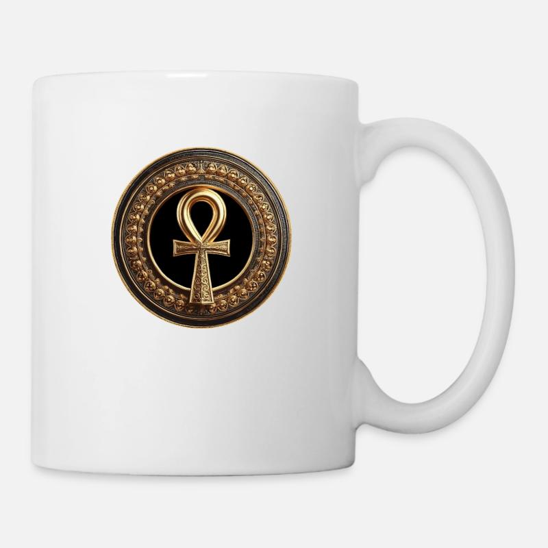 Ankh-Symbol - Tasse - Weiß