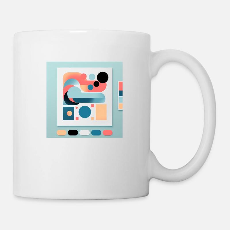 Ilustrim minimalist - Tasse - Weiß